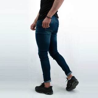 Jeans Pantalón Skinny Mezclilla Stretch para Hombre Caballero (2)