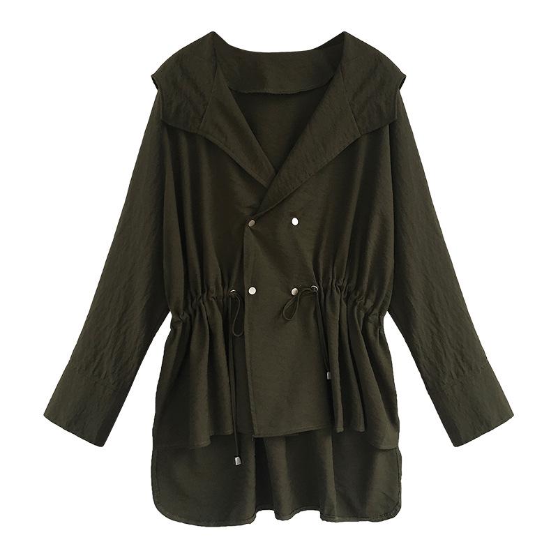 nuevas mujeres casual básico invierno otoño top capa Chamarra abrigo blazers (5)