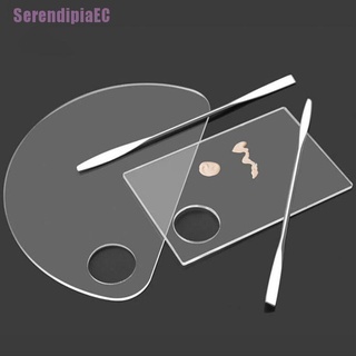 SerendipiaEC — + Paleta De Acrílico Transparente Varillas De Mezcla De Maquillaje Pintura Esmalte De Uñas Herramientas Mixtas (1)