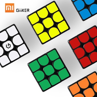 Giiker M3 Magnetic Cube Puzzle 3x3x3 5.65cm Speed Professional Square Magic Cube Puzzles Colorful For Man Woman Children Science Educational Toys Work with Giiker App
