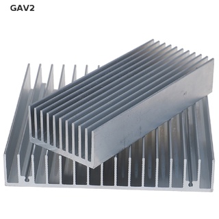 [GAV2MY] 100*18 mm 40 x 20 mm led de alta potencia ic chip enfriador radiador disipador de calor de aluminio [MY]