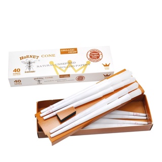 Pre-Rolled Cones Shaped Cigarette Rolling Papers One-time Horn Classic Smoking Paper Tobacco Cigarette Accessories (5)