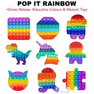 Pop It Rainbow Pop su Fidget Finger Hitz juguetes