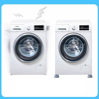 4 almohadillas antivibración para lavadora, evitar que el ruido se mueva agitando caminar antideslizante, almohadillas para lavadora