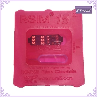 Protable Universal RSIM R-SIM 15 Unlock tarjeta SIM Nano Cloud teléfono reparación Kits de desbloqueo compatible con iPhone 7 8 X XS XS Max