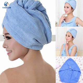 toalla de turbante de cabello mágico de secado rápido/toalla de microfibra para cabello/toalla de baño