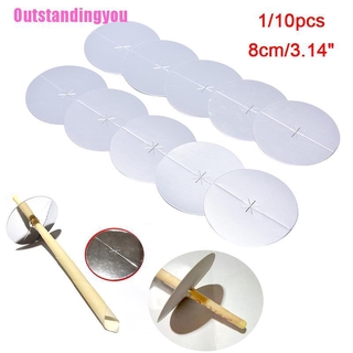 <Outstandingyou> Beeswax Protectors - Personal Ear Care Protective Disk/Disc (Dia. 8Cm)