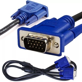 cable VGA 1.5 Metros conector macho - macho 3+2