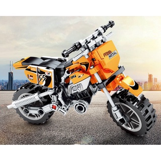 180pcs motocicleta bicicleta dedo technic moc bloques de construcción ladrillos modelo juguetes set de regalo niños compatibles con lego