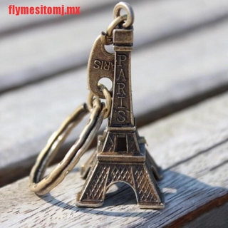 [flymesitomj] parís Retro Mini torre Eiffel modelo lindo llavero llavero Eif