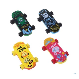 stat creative skateboard borrador lápiz de goma limpiador estacionario suministros niños regalo juguete
