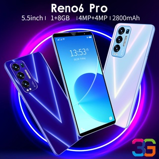 RENO6 Pro 3G teléfono inteligente 5.5 pulgadas pantalla Dual SIM Dual HD cámara gran memoria larga duración de la batería