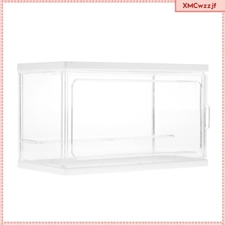 [listo stock] organizador de almacenamiento transparente estantes de almacenamiento estante cubos organizador acrílico vitrina estantes contenedor para (1)