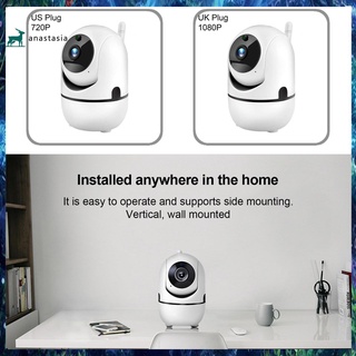 [an] stock ligero cámara ip mini 360 grados vista cámara de vigilancia 360 grados vista para el hogar