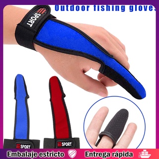 Protector Gloves Single Finger For Fishing Bare Fingertips Fishermen Surfcasting Non-Slip Glove Sea Fishing Tool