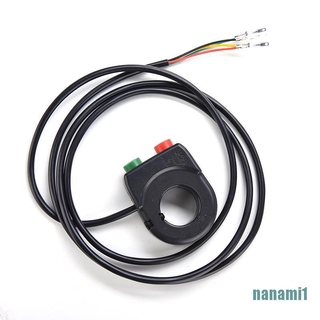 Nanami1 Interruptor De luz en forma De Motocicleta/Scooter/Bicicleta Atv/bocina (3)