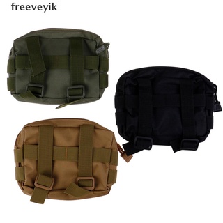 freeveyik tactical molle bolsa edc multiusos cinturón paquete de cintura bolsa utilidad teléfono bolsillo mx11