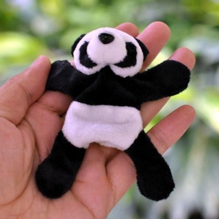 1pc lindo suave felpa panda nevera imán refrigerador pegatina regalo recuerdo decoración