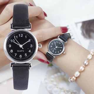 relojes de pulsera de cuarzo de alta calidad con correa de cuero de alta calidad para mujer/reloj de pulsera casual minimalista para mujer (1)
