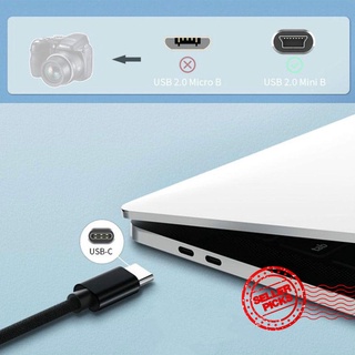 Type-c to Mini 5P USB Cable Type-c to Mini T-port OTG I0R8 (1)