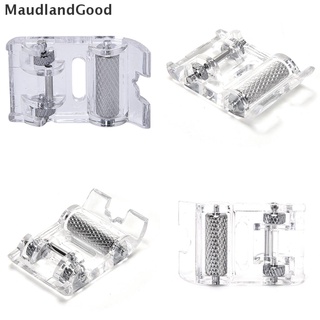 [maudlandgood] nuevo prensatelas para máquina de coser portátil mini rodillo de vástago bajo para el hogar.