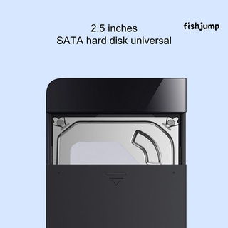 Nuevo* 2.5 pulgadas USB 3.0 estado sólido HDD gabinete SATA para ordenador portátil PC computadora (8)