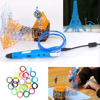 Promoción 3d Filamento de Filamento de 20 colores 1.75mm Pla Filamento 3d bolígrafo impreso impresora Filamento material material 3d