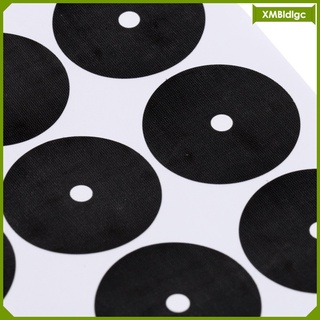 [dlgc] juego de 30 pegatinas negras para marcar 3-3,5 cm puntos de mesa de billar,