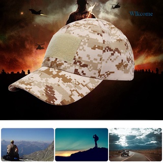 wlkcome hombres ejército béisbol estilo militar al aire libre camuflaje sombrero