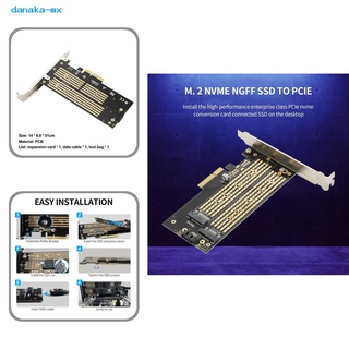 danaka PCB SSD Convertidor Fácil Montaje Dual M . 2 A PCIE Clave B Llave 2242 2260 2280 Interfaz Controlador De Tarjeta Libre Para PC