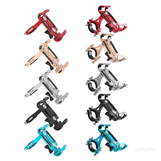 kyrk Aluminum Alloy Bicycle Phone Holder Universal Motorcycle GPS Cellphone Support Bike Handlebar Mount Stand Bracket for iPhone SAmsung XIaomi