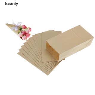 [ykai] 10 bolsas de papel kraft vintage marrón regalo comida pan caramelo fiesta bolsas gbz
