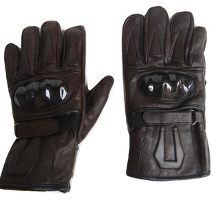 Pre-venta atractivos de cuero genuino guantes de motocicleta dedo completo genuino piel de oveja