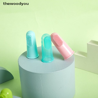 [thewoodyou] cepillo de dientes suave para bebés/cepillo de dientes para bebés/cepillo de silicona de grado alimenticio.