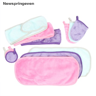 [nse] 4 pzs toallas de limpieza faciales/toallas de microfibra para remover maquillaje/toallas de microfibra/toallas de limpieza de golves/newspringeven