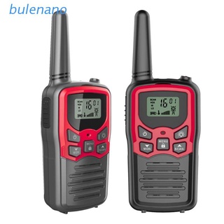 bul walkie talkies para adultos de largo alcance 4 unidades de radios de 2 vías hasta 5 millas de alcance en (1)