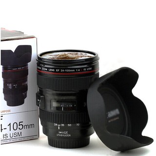 Cámara Caniam EF 24-105mm lente taza de viaje taza de café taza
