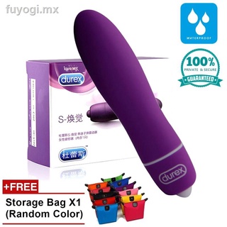 Durex S-Vibe-Vibrador De Bala Impermeable (Bolsa Gratis)-Juguete Sensual Para Adultos