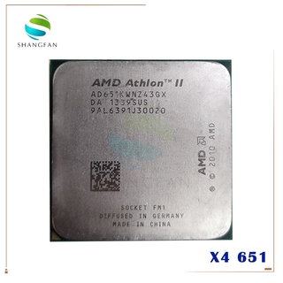 Reserva AMD Athlon X4 651 X4 651K X4-651 X4-651 3.0GHz 100W Quad-Core CPU procesador AD651KWN43GX