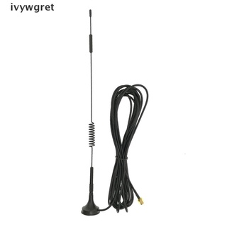 Ivywgret 12dBi 2G 3G 4G LTE magnetic antenna TS9 SMA male GSM external router antenna MX (1)