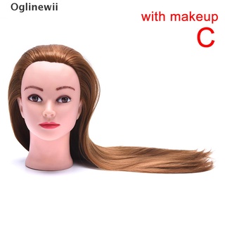 Douaoxun Mannequin Head With Hair Styling Dye Cutting Hairdresser Training Head MX