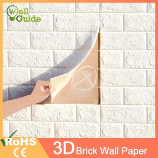 nuevos productos en 2021 3d pegatinas de pared impermeable diy mármol ladrillo peel y papel de pared autoadhesivo 3d ladrillo para habitación