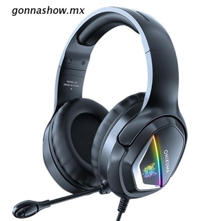 gonnashow.mx excelente x 2 rgb auriculares para juegos auriculares cancelación activa de ruido 40 mm controlador para un potente y estéreo hombres adolescentes