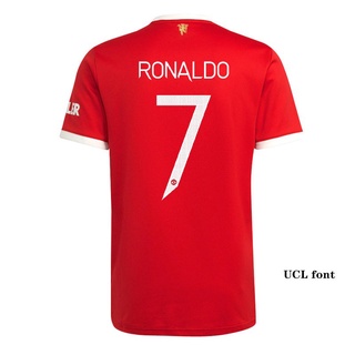 【Versión para fanáticos】 2021-22 Camiseta de local del Manchester United fútbol 21/22 Camiseta de manga corta para hombre S-5XL (6)