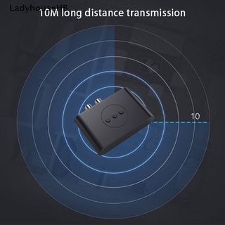 LadyhouseHB Bluetooth 5.0 Receptor Transmisor Inalámbrico 3.5 Mm AUX NFC A 2 RCA Adaptador De Audio Venta Caliente