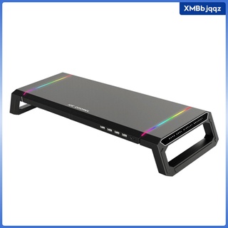 [JQQZ] soporte para Monitor de computadora de escritorio RGB 4 USB efectivo elegante