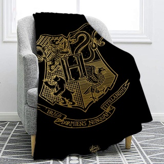 Manta de harry Potter suave y cómoda para adultos y niños, manta impresa en 3D de franela de verano