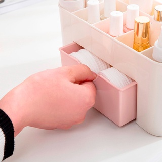 caja de almacenamiento de cosméticos de plástico multifunción de escritorio cajas de almacenamiento cajón maquillaje