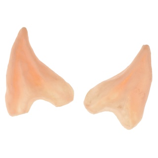 1 par de orejas de elfo suaves de hadas pixie accesorios de cosplay para fiesta de halloween oreja puntiaguda