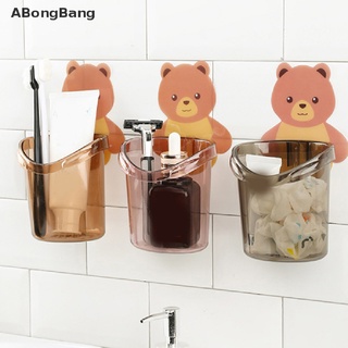 Abongbang/Hogar Baño Cepillo De Dientes Soporte De Pared Ventosa De Pasta Estante De Almacenamiento [Caliente]